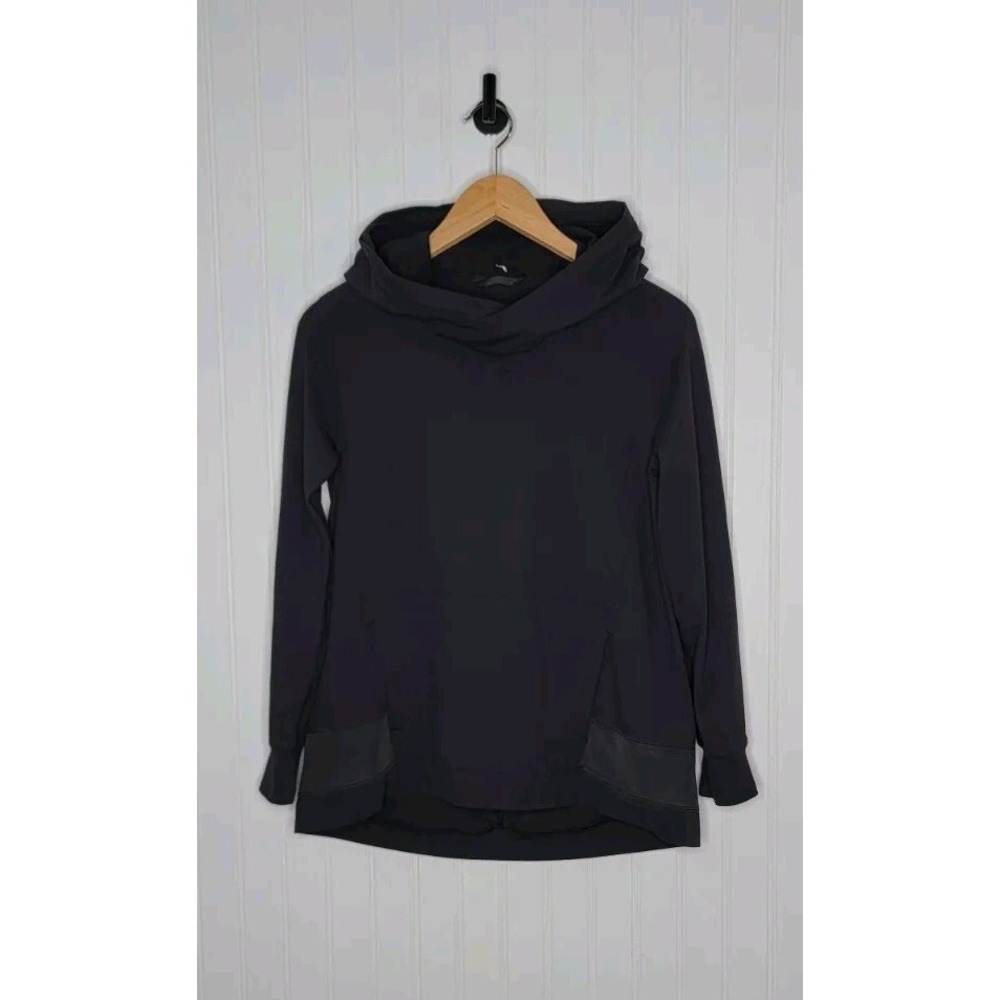 Lululemon Starting Place Hoodie Women's Size 2 Black Rulu Long‎ Sleeve Pullover